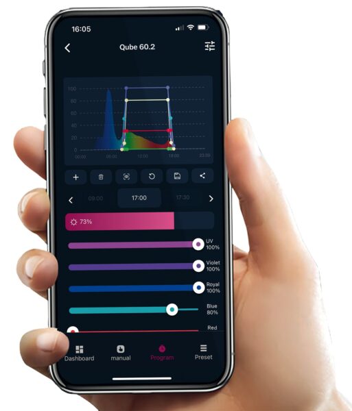 aqua-medic-high-power-led-spot-with-app-control-for-saltwater-aquaria